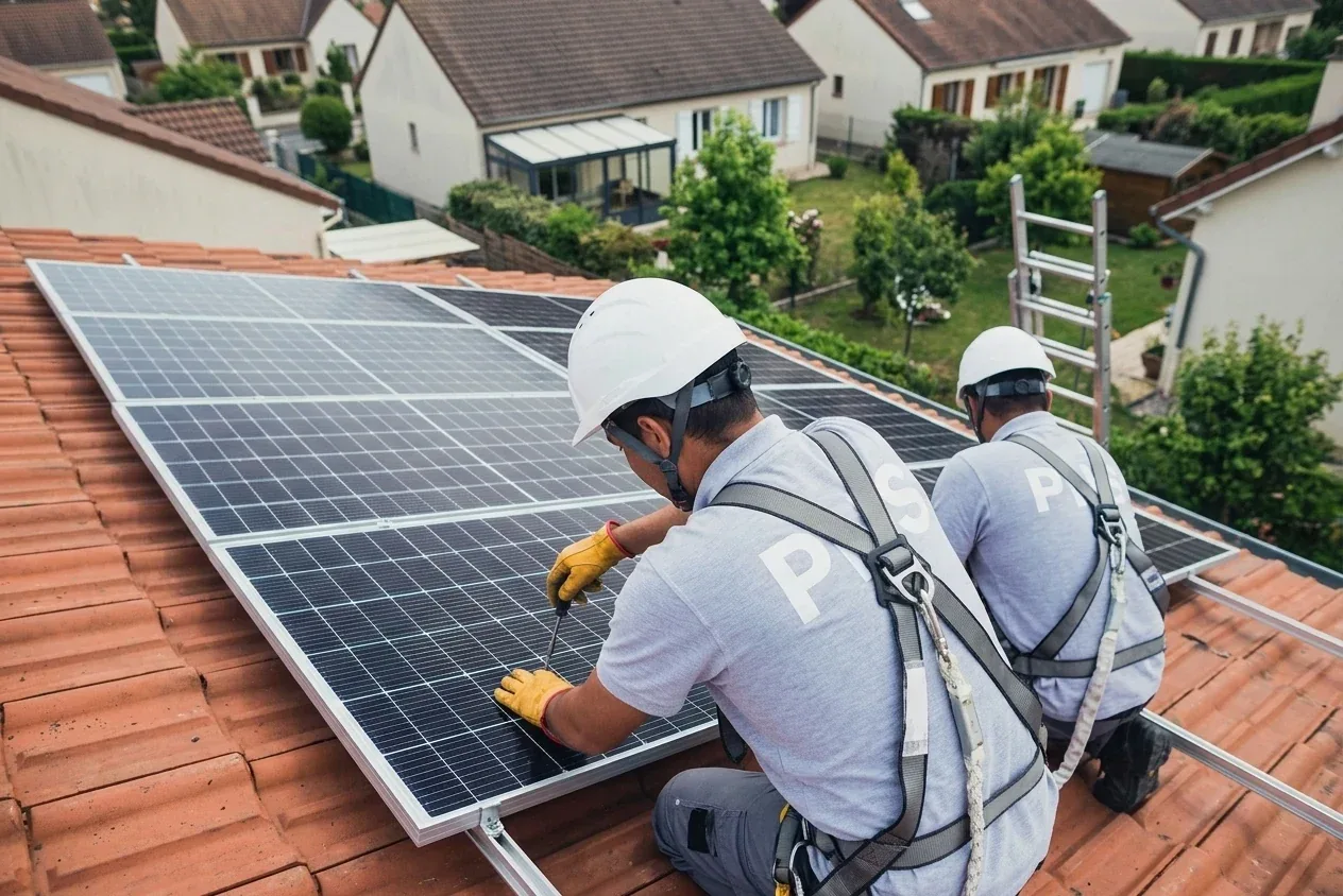 Panneaux solaires dans l'Ille-et-Vilaine