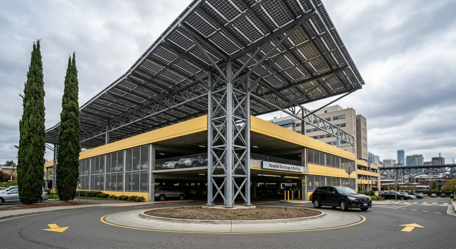 Ombrière photovoltaïque